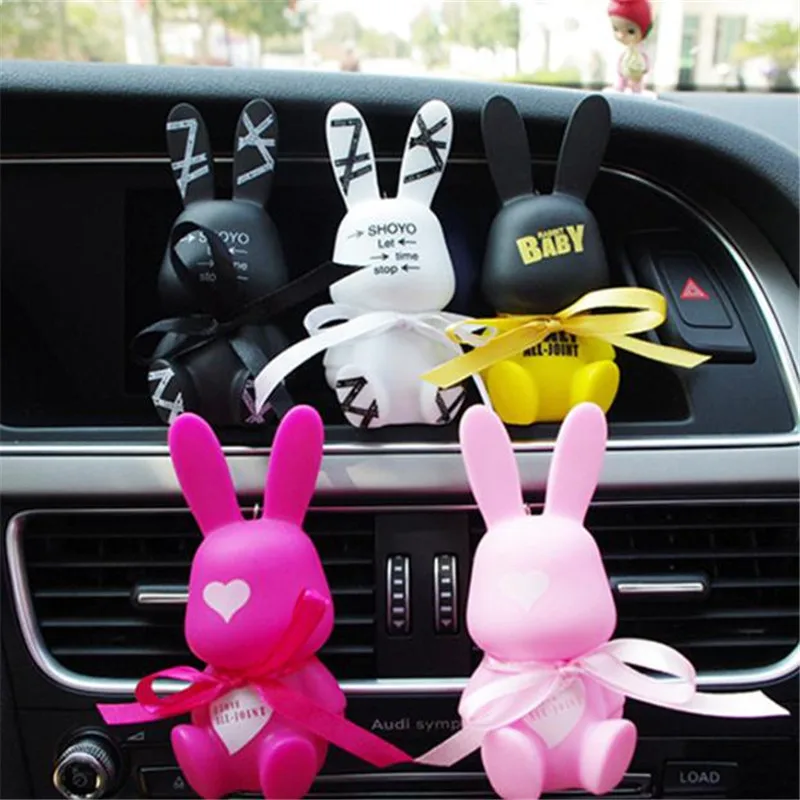 MR TEA Air Freshener car Perfume solid cartoon animals lovely bow tie rabbit Creative perfume Air outlet Freshener
MR TEA Air Freshener car Perfume solid cartoon animals lovely bow tie rabbit Creative perfume Air outlet Freshener