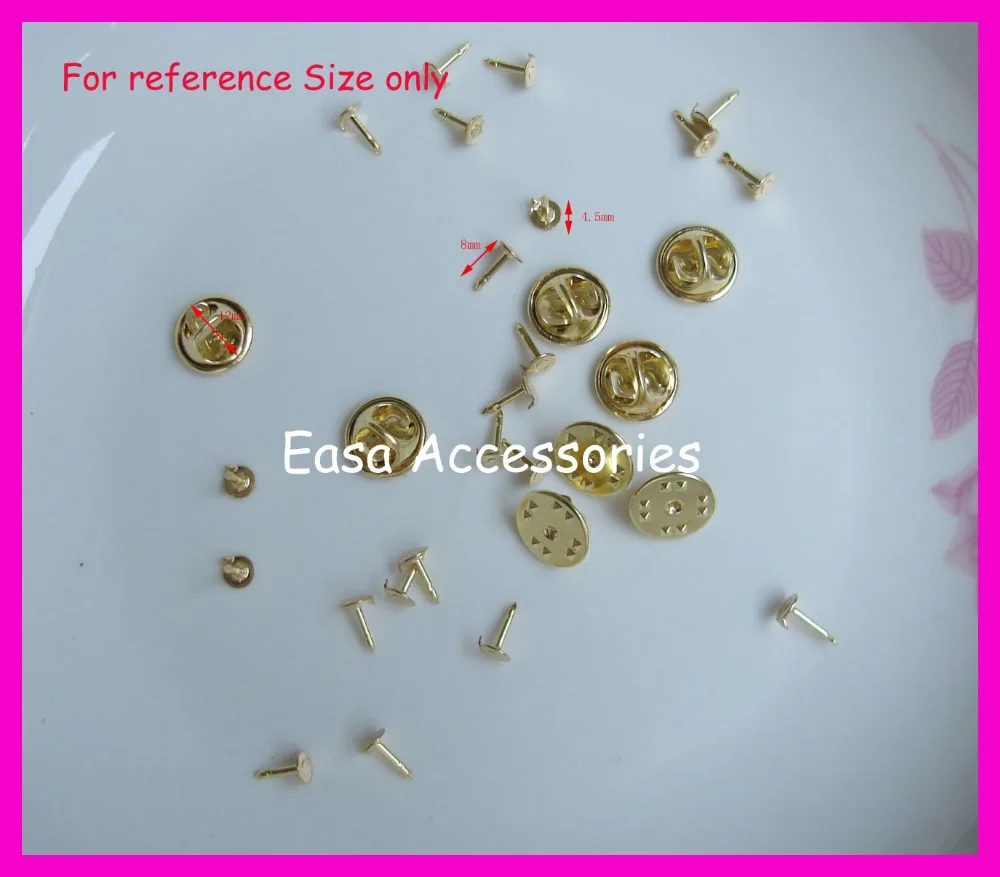 100PCS 1.2cm plain Silver Finish Metal Butterfly Clips and Pins back for Brooches,Badges lead free,nickle free,copper,wholesales
100PCS 1.2cm plain Silver Finish Metal Butterfly Clips and Pins back for Brooches,Badges lead free,nickle free,copper,wholesales