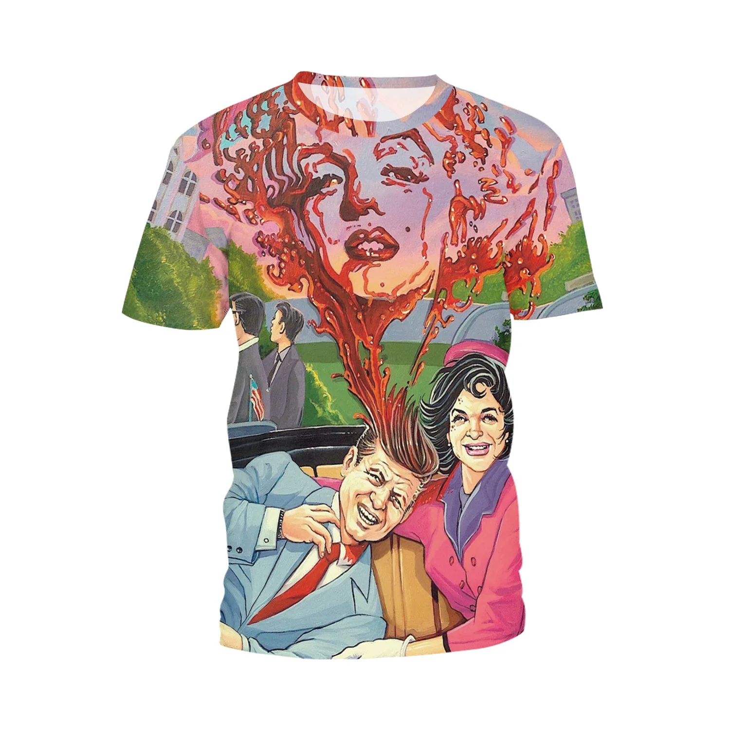 2019 Summer Tees Women T-shirt Clothing Digital Printing Fashion Tees European T Shirt C Men European and American Print T-shirt
2019 Summer Tees Women T-shirt Clothing Digital Printing Fashion Tees European T Shirt C Men European and American Print T-shirt