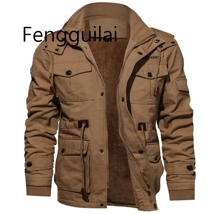 Brand Clothing Jacket Men's Winter Fleece Jackets Warm Hooded Coat Thermal Thick Outerwear Male Military Jacket Mens M-4XL
Brand Clothing Jacket Men's Winter Fleece Jackets Warm Hooded Coat Thermal Thick Outerwear Male Military Jacket Mens M-4XL