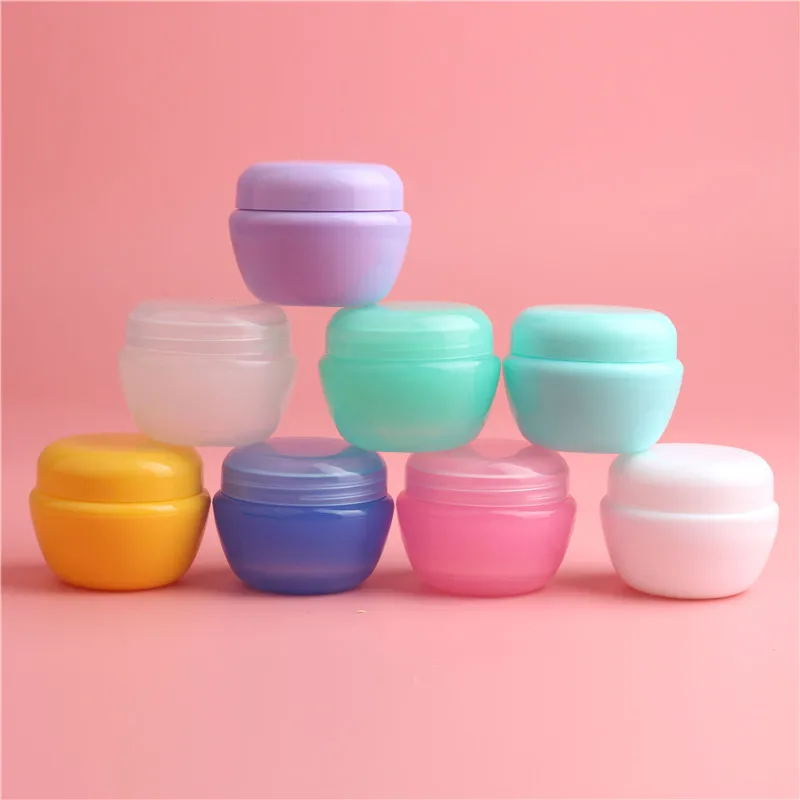 6colos 30G 50PCS/lot Cosmetic Empty Jar Pot Eyeshadow Makeup Face Cream Container Bottles plastic sample container for nail art
6colos 30G 50PCS/lot Cosmetic Empty Jar Pot Eyeshadow Makeup Face Cream Container Bottles plastic sample container for nail art