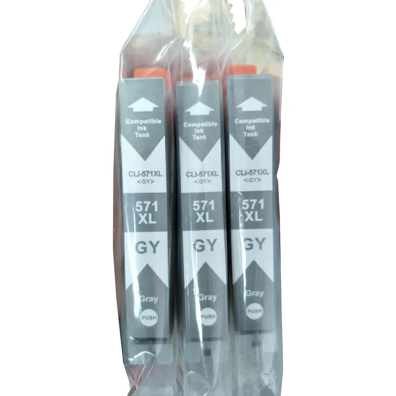 3PK CLI-571XL Grey GY Full Ink Cartridges for Canon Pixma TS6050 TS6051 TS6052 TS5050 TS5051 TS5053 TS5055 MG6852 MG6853 MG6852
3PK CLI-571XL Grey GY Full Ink Cartridges for Canon Pixma TS6050 TS6051 TS6052 TS5050 TS5051 TS5053 TS5055 MG6852 MG6853 MG6852