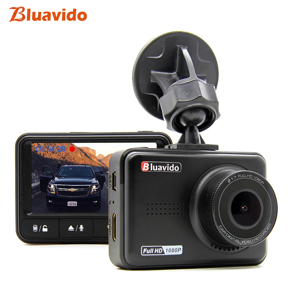 Bluavido Full HD 1080P Dash Camera Novatek 96658 Car Video Recorder IMX323 WDR Night Vision 170 Wide Angle Vehicle Camcorder DVR
Bluavido Full HD 1080P Dash Camera Novatek 96658 Car Video Recorder IMX323 WDR Night Vision 170 Wide Angle Vehicle Camcorder DVR