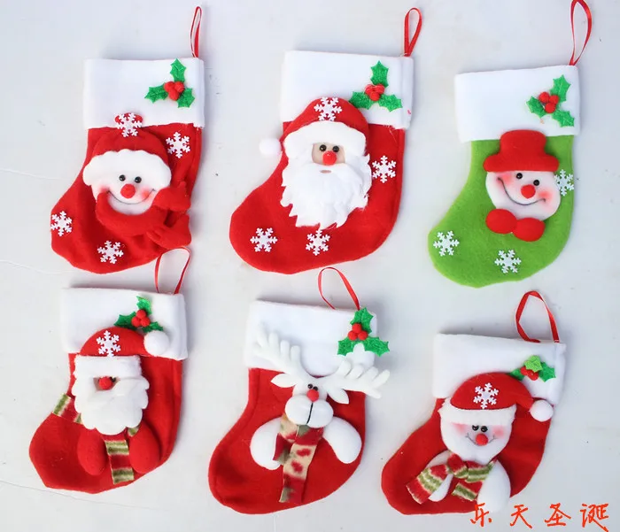 120pcs/lot Santa Claus&Snowman&Deer Christmas stockings,christmas tree decorations,ornaments for christmas tree,christmas gift
120pcs/lot Santa Claus&Snowman&Deer Christmas stockings,christmas tree decorations,ornaments for christmas tree,christmas gift