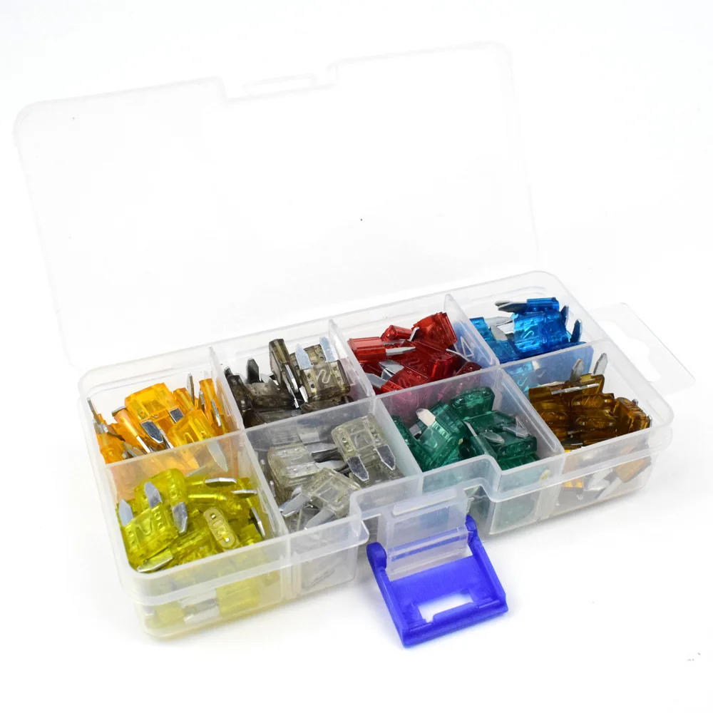 Automotive Fuse Box 12V Car Mini Motorcycle Set Blade Holder Assortment 5A 7.5A 10A 15A 20A 25A 30A 40A Waterproof IP68 | Автомобили и
