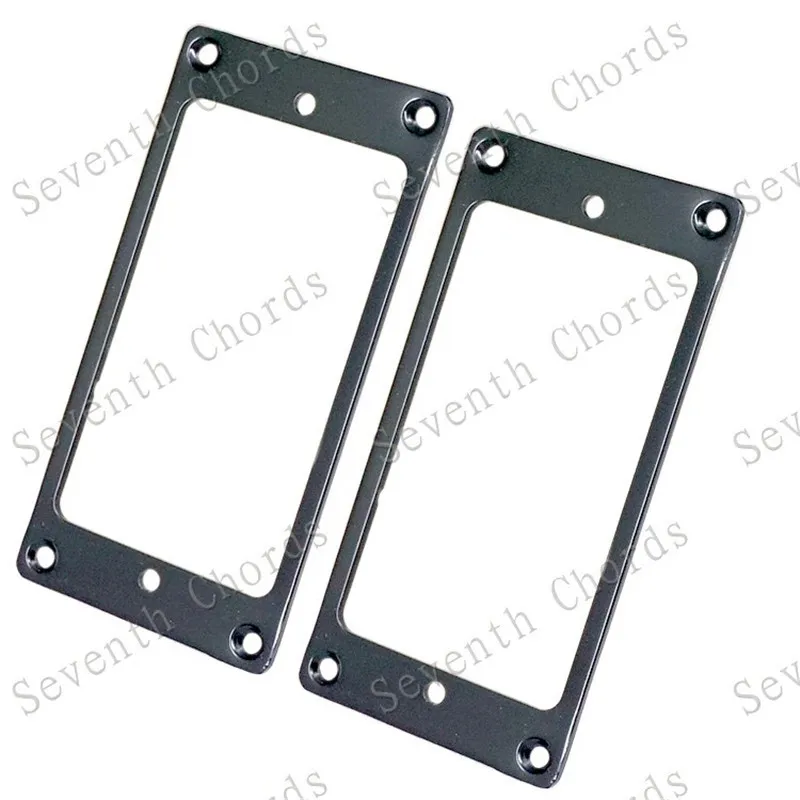 2Pcs Black Metal Flat Electric Guitar Humbucker Pickup Ring Frame Mounting Ring Neck and bridge Pickup Ring 2x2mm
2Pcs Black Metal Flat Electric Guitar Humbucker Pickup Ring Frame Mounting Ring Neck and bridge Pickup Ring 2x2mm