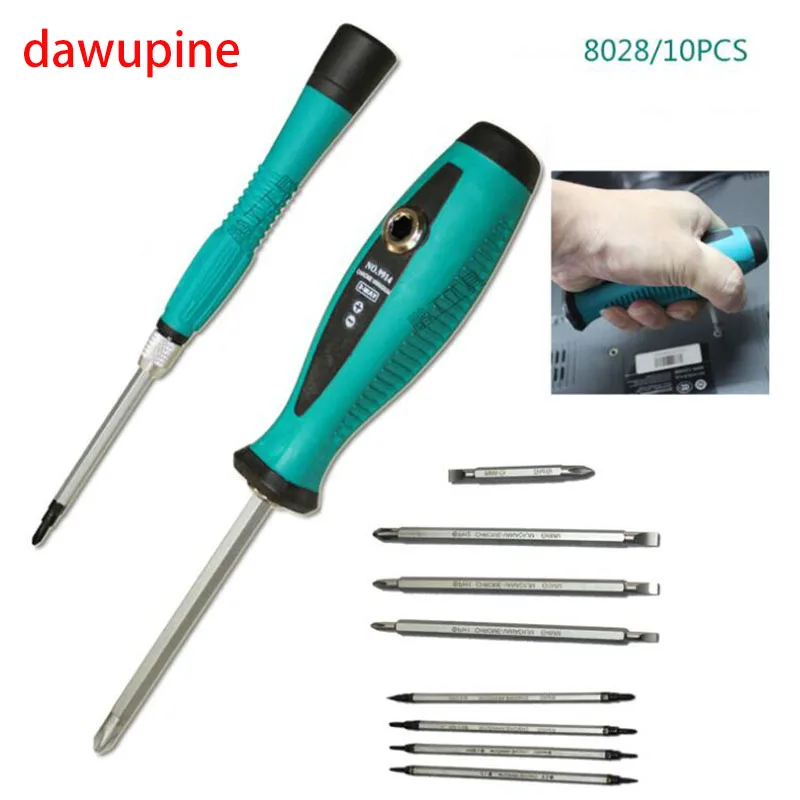 dawupine 10 in 1 Screwdriver Set Multi-Bit Tools Repair Torx Screw Driver Slotted Screwdrivers Kit Home Useful Multi Tool
dawupine 10 in 1 Screwdriver Set Multi-Bit Tools Repair Torx Screw Driver Slotted Screwdrivers Kit Home Useful Multi Tool