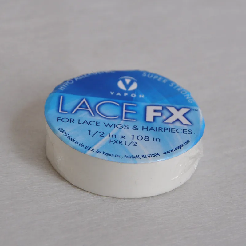 1/2inch*108inch(3Yards) Lace FX Vapon Professional Hair Piece Adhesives Tape For Tape Hair Extensions/Lace Wigs/Hairpieces
1/2inch*108inch(3Yards) Lace FX Vapon Professional Hair Piece Adhesives Tape For Tape Hair Extensions/Lace Wigs/Hairpieces