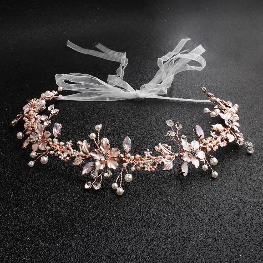 Fashion Flower Handmade Headband Women Prom Bridal Wedding Hair Accessories Hair Ornaments Rhinestones
Fashion Flower Handmade Headband Women Prom Bridal Wedding Hair Accessories Hair Ornaments Rhinestones