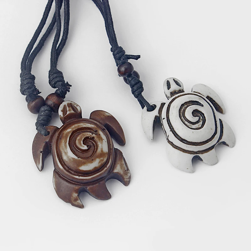 Wholesale 12Pcs White/Brown Faux Yak Bone Hawaiian Style Swirl Turtle Surf Pendant Necklace Adjustable
Wholesale 12Pcs White/Brown Faux Yak Bone Hawaiian Style Swirl Turtle Surf Pendant Necklace Adjustable