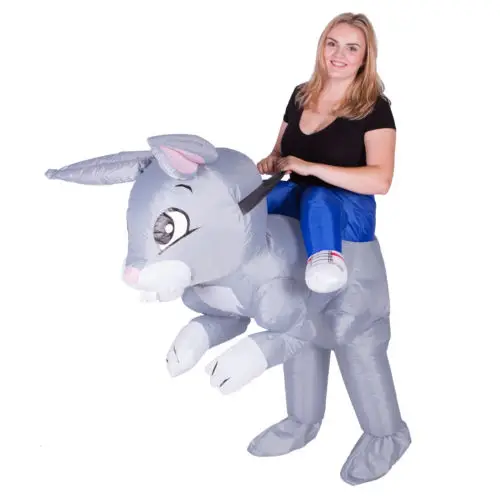 Adult Funny Inflatable Animal Rabbit Bunny Fancy Dress Costume Outfit Ride on rabbit bunny Mascot Costume Halloween Purim Stag
Adult Funny Inflatable Animal Rabbit Bunny Fancy Dress Costume Outfit Ride on rabbit bunny Mascot Costume Halloween Purim Stag