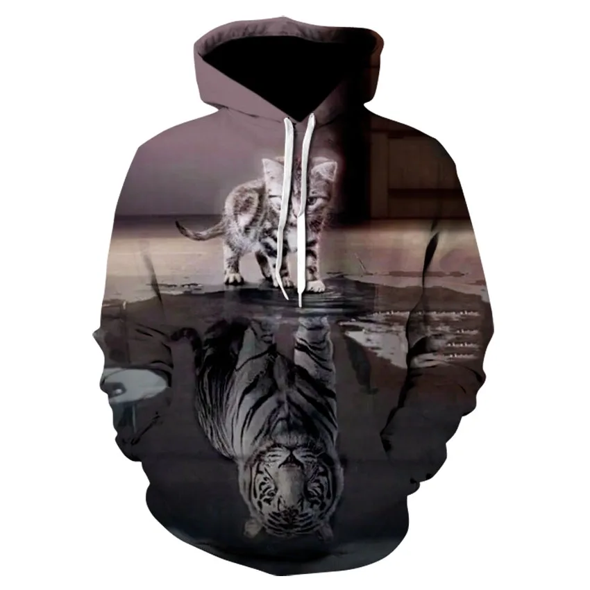 Brand new print hoodie with animal personality, 3d water shadow cat hoodie for men and women, 2019 brand hoodie hip-hop sport su
Brand new print hoodie with animal personality, 3d water shadow cat hoodie for men and women, 2019 brand hoodie hip-hop sport su