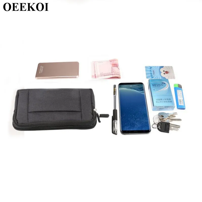 OEEKOI Универсальный Пояс из денима клип спортивный Чехол для Asus ZenFone 2 ZE500CL/ZE551ML/Laser 5