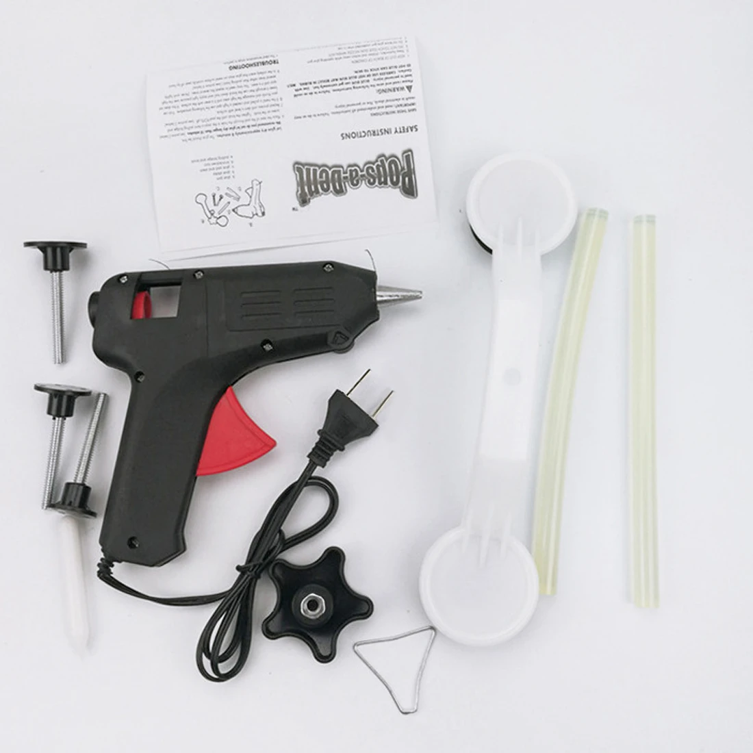 Hand Repair Kit Car Dent Repair Tool Removal Car Door Body Vehicle Auto 40W Hot Melt Glue Gun+Glue Stick Pulling Bridge Device
Hand Repair Kit Car Dent Repair Tool Removal Car Door Body Vehicle Auto 40W Hot Melt Glue Gun+Glue Stick Pulling Bridge Device