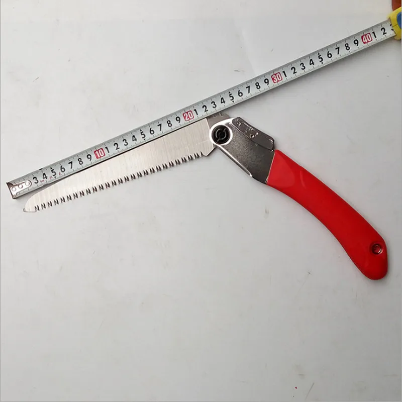 Folding Saw Three Sides Cutting Edges Hand Gardening 150mm Hacksaw 65Mn Blade | Инструменты