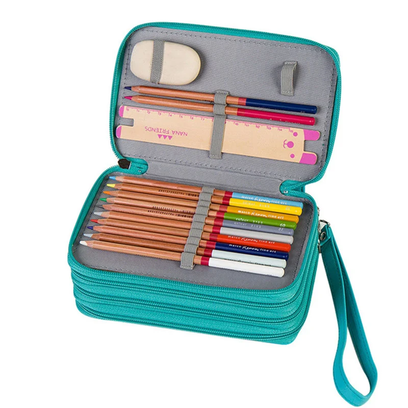 Cute School Pencil Case PU Leather Penalty Pencilcase 72 Holes 4 Layers Pen Bag Large Kids Boys Girls Pencil Box Pouch Supplies
Cute School Pencil Case PU Leather Penalty Pencilcase 72 Holes 4 Layers Pen Bag Large Kids Boys Girls Pencil Box Pouch Supplies