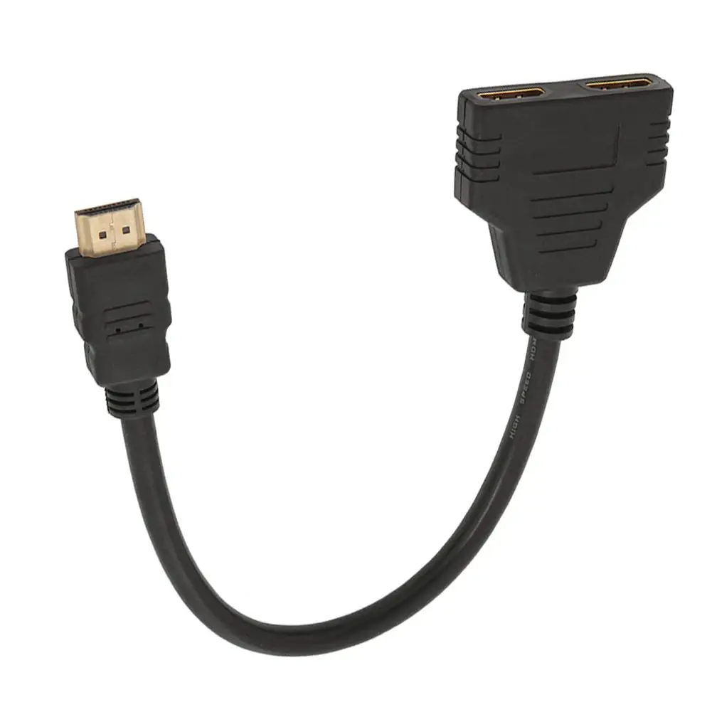 Аудио линия передачи данных 4 K HDMI 2 0 кабельный разделитель адаптер 1 в выхода