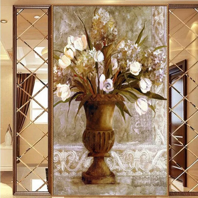 beibehang Large custom HD European palace floral entrance TV background living room home decoration
beibehang Large custom HD European palace floral entrance TV background living room home decoration