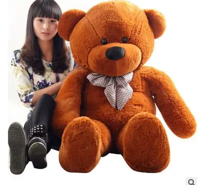 stuffed toy huge 160CM dark brown teddy bear plush toy soft hug pillow toy birthday gift Xmas gift d2011
stuffed toy huge 160CM dark brown teddy bear plush toy soft hug pillow toy birthday gift Xmas gift d2011
