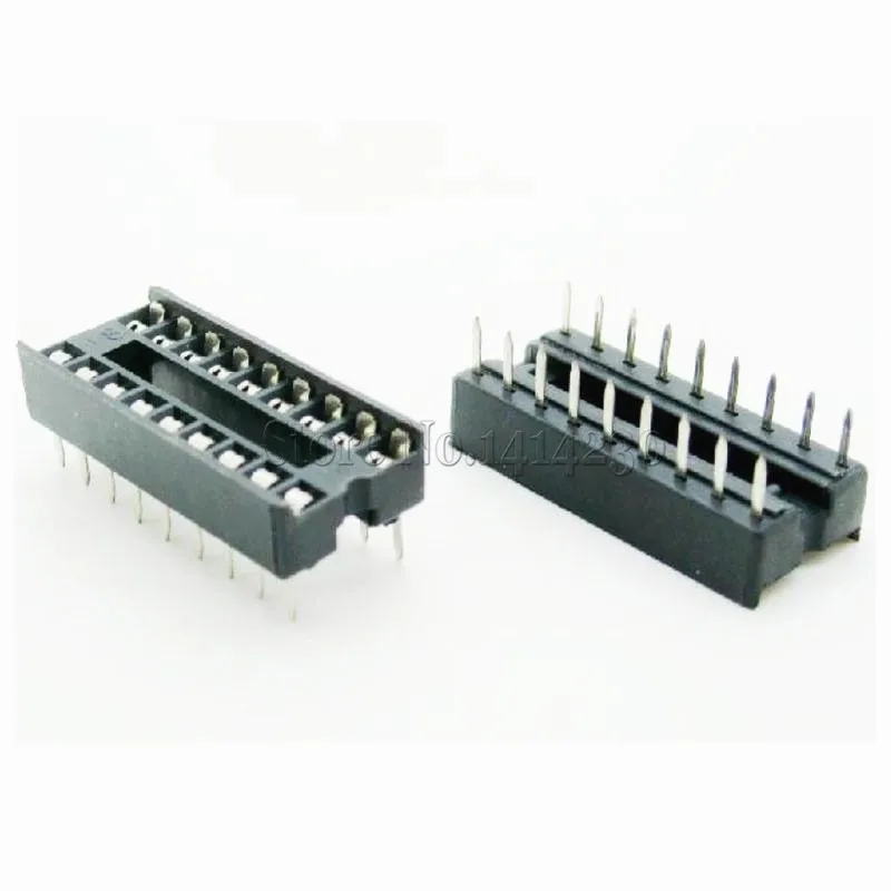 10 шт. 18pin DIP IC адаптер для припоя типа 18 pin 18|socket 12v|socket chipsocket packet |