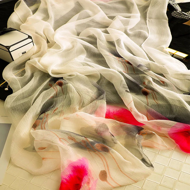 LaMaxPa 2019 New Fashion Spring Silk Scarf For Women/Ladies Flower Printing Long Size Wraps and Shawls Beach Female Foulard
LaMaxPa 2019 New Fashion Spring Silk Scarf For Women/Ladies Flower Printing Long Size Wraps and Shawls Beach Female Foulard