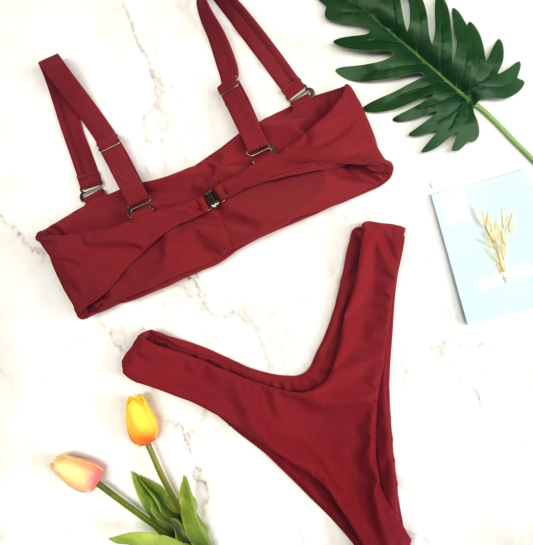 Women High Waist Sexy Strap Bikini Boob Tube Top Swimsuit Solid Color Bathing Suit Sexy biquiniSwimsuit Bathing Suit
Women High Waist Sexy Strap Bikini Boob Tube Top Swimsuit Solid Color Bathing Suit Sexy biquiniSwimsuit Bathing Suit