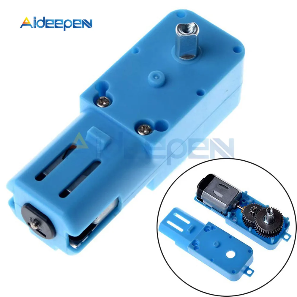 1:90 3V-6V Metal Gear Robot Intelligent Vehicle Speed Reducer TT Motor Single Shaft Finished Product Blue Shell Superior Quality
1:90 3V-6V Metal Gear Robot Intelligent Vehicle Speed Reducer TT Motor Single Shaft Finished Product Blue Shell Superior Quality