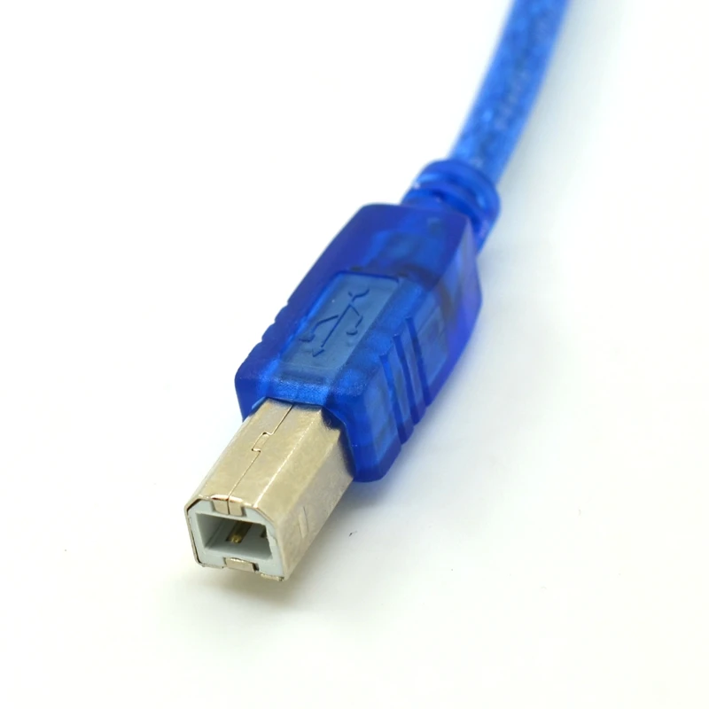 Кабель для принтера USB 2 0 Type A Male to B короткий кабель концентратора картридж на