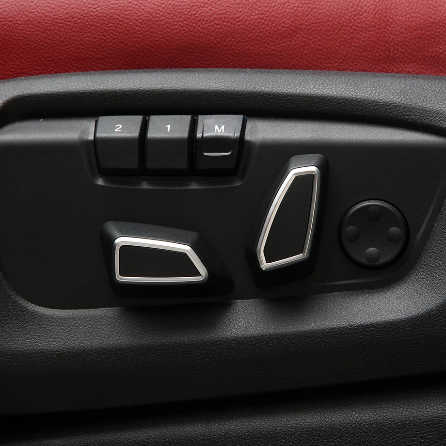 4 Pcs ABS Seat Adjustment Button Cover Trim For BMW New 1 2 3 4 Series F30 F34 F45 F46 2013-2017 Car Accessories
4 Pcs ABS Seat Adjustment Button Cover Trim For BMW New 1 2 3 4 Series F30 F34 F45 F46 2013-2017 Car Accessories