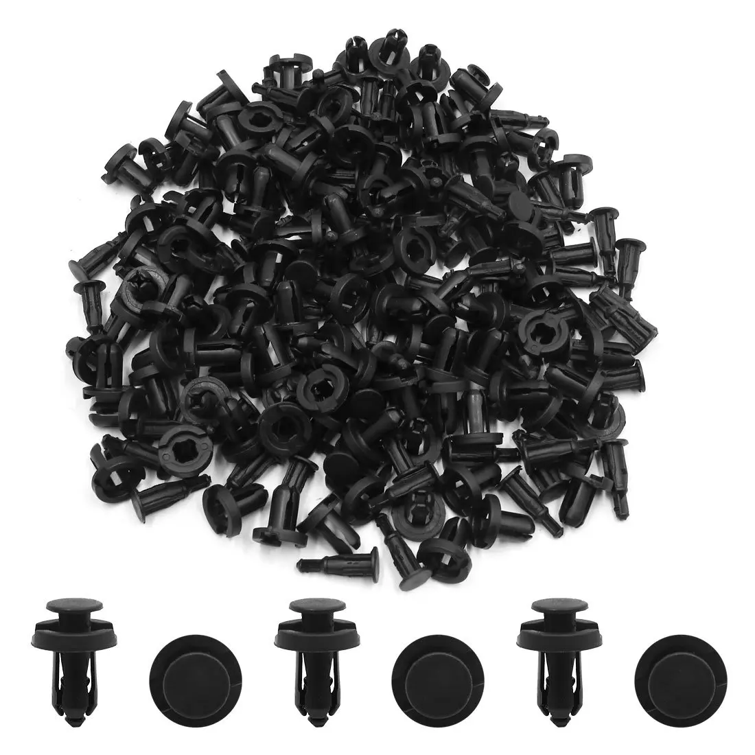 uxcell 100 Pcs Black Car Bumper Fender Push Clip Rivets Retainer Fastener for Acura
uxcell 100 Pcs Black Car Bumper Fender Push Clip Rivets Retainer Fastener for Acura