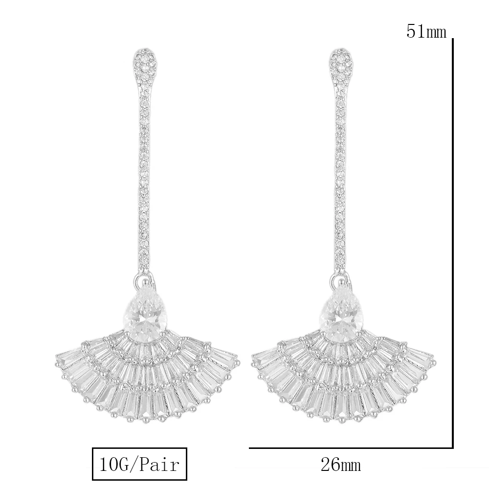 SisCathy 2019 Trendy AAA Clear Cubic Zirconia Dangle Drop Earrings for Women Trendy Party Bridal Wedding Jewelry Women Earrings
SisCathy 2019 Trendy AAA Clear Cubic Zirconia Dangle Drop Earrings for Women Trendy Party Bridal Wedding Jewelry Women Earrings