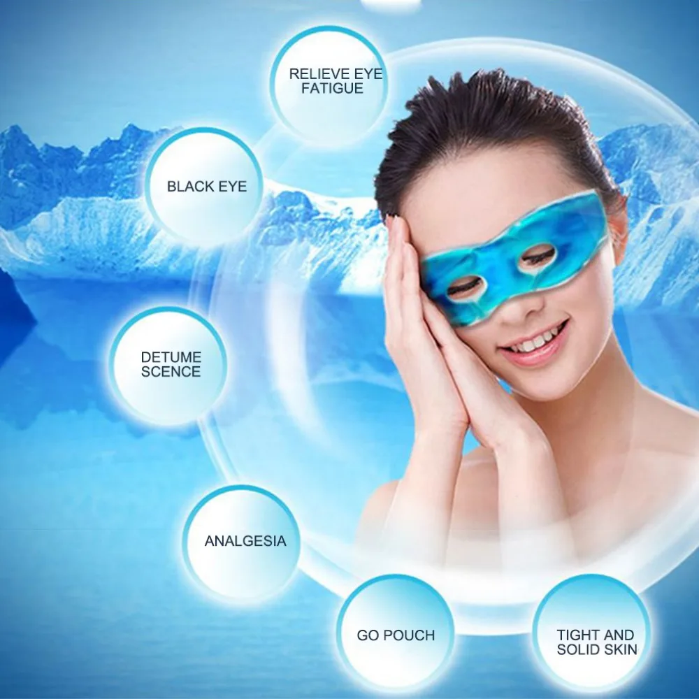 Multifunctional Ice Eyeshade Sleeping Eye Mask Reduce Dark Circles Relieve Fatigue Lessen Eyestrain Eye Cover Eye Care Gel
Multifunctional Ice Eyeshade Sleeping Eye Mask Reduce Dark Circles Relieve Fatigue Lessen Eyestrain Eye Cover Eye Care Gel