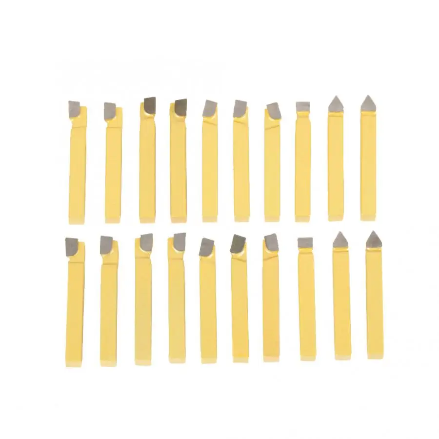 20Pcs 3/8' Lathe Tools Carbide Tipped Welding Milling Cutting Turning Tool Set knife lathe
20Pcs 3/8' Lathe Tools Carbide Tipped Welding Milling Cutting Turning Tool Set knife lathe