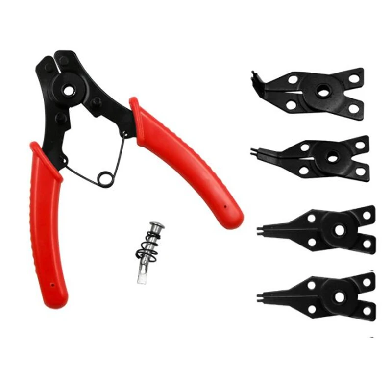 Multifunctional Snap Ring Pliers Multi Tools Multi Crimp Car Repair Tool Internal External Ring Remover Retaining Circlip Pliers
Multifunctional Snap Ring Pliers Multi Tools Multi Crimp Car Repair Tool Internal External Ring Remover Retaining Circlip Pliers