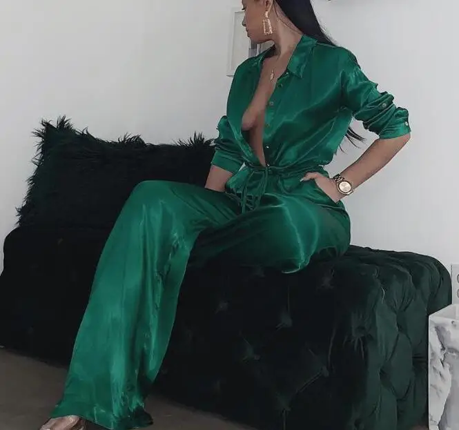 Cultiseed Women Sexy Jumpsuits Rompers Ladies Sexy Deep V neck Single Breasted One Piece Jumpsuit Female Wide Leg Pant Jumpsuits 
Cultiseed Women Sexy Jumpsuits Rompers Ladies Sexy Deep V neck Single Breasted One Piece Jumpsuit Female Wide Leg Pant Jumpsuits