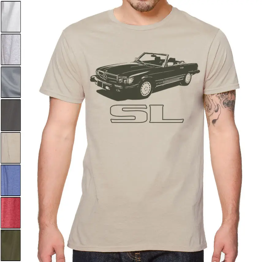 On Sale New Fashion Summer Print T Shirt Men Classic R107 Sl 450 Soft Cotton Car T-Shirt 350 500 560 Custom Made T Shirts
On Sale New Fashion Summer Print T Shirt Men Classic R107 Sl 450 Soft Cotton Car T-Shirt 350 500 560 Custom Made T Shirts
