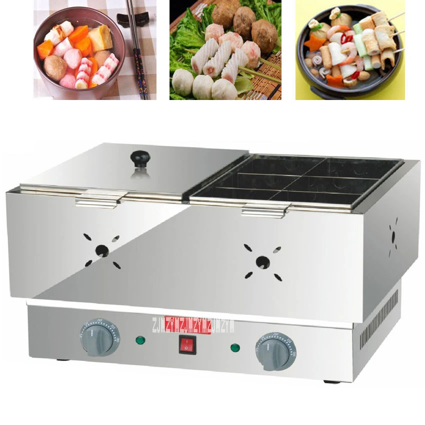 1pc FY-21 Electric multi-functional commercial double cylinder kanto cooking machine Snack equipment cooking pot
1pc FY-21 Electric multi-functional commercial double cylinder kanto cooking machine Snack equipment cooking pot