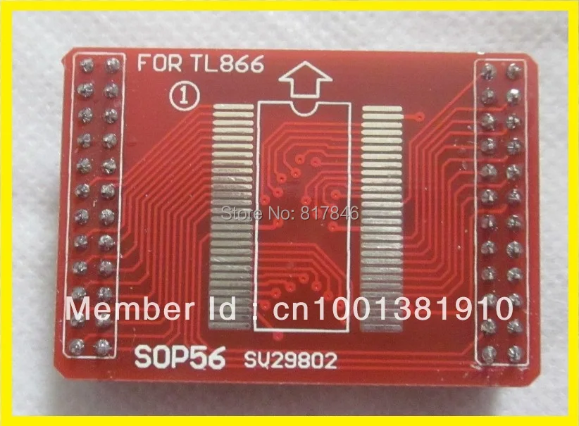 Free Shipping 100% original V3 IC Adapter for MiniPro TL866A TL866CS TL866II Plus Programmer TSOP32 TSOP40 TSOP48 SOP44 SOP56
Free Shipping 100% original V3 IC Adapter for MiniPro TL866A TL866CS TL866II Plus Programmer TSOP32 TSOP40 TSOP48 SOP44 SOP56