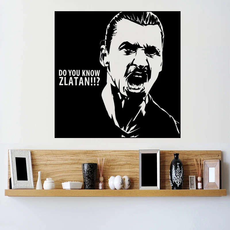 2016 New design Zlatan Ibrahimovic Figure Wall Sticker Vinyl DIY home decor football star Decals soccer athlete Player kids room
2016 New design Zlatan Ibrahimovic Figure Wall Sticker Vinyl DIY home decor football star Decals soccer athlete Player kids room