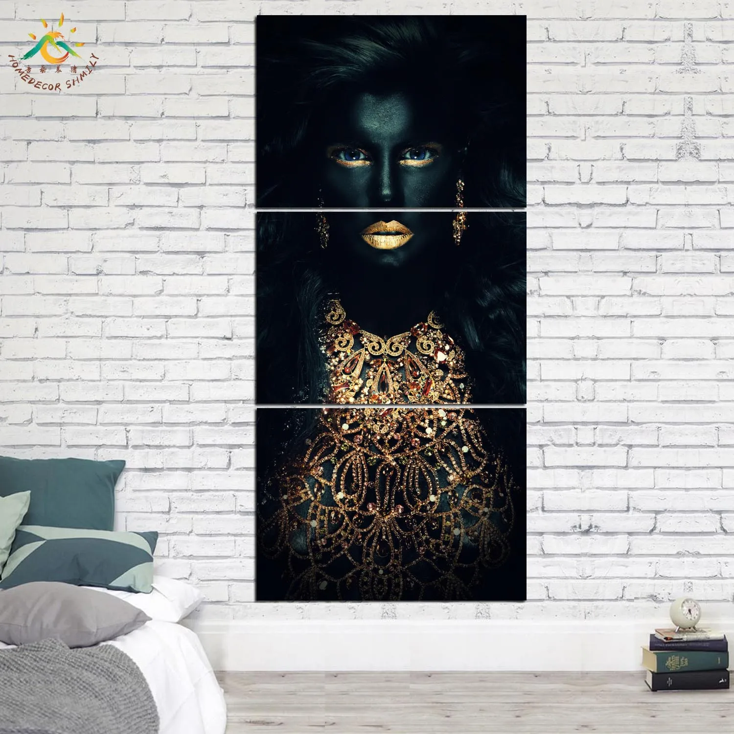 Jewellery Black Gold Picture And Poster Canvas Painting Modern Wall Art Print Wall Pictures Posters For Living Room 3 PIECE
Jewellery Black Gold Picture And Poster Canvas Painting Modern Wall Art Print Wall Pictures Posters For Living Room 3 PIECE