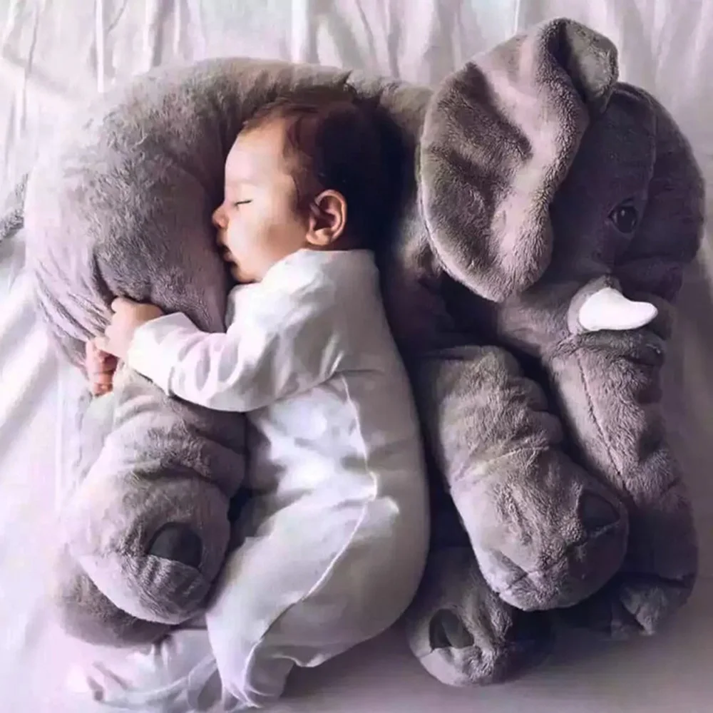 Kids Sleeping Back Cushion stuffed Pillow Elephant Doll Cartoon 60cm Large Plush Elephant Toy Baby Doll Birthday Gift for Kids
Kids Sleeping Back Cushion stuffed Pillow Elephant Doll Cartoon 60cm Large Plush Elephant Toy Baby Doll Birthday Gift for Kids