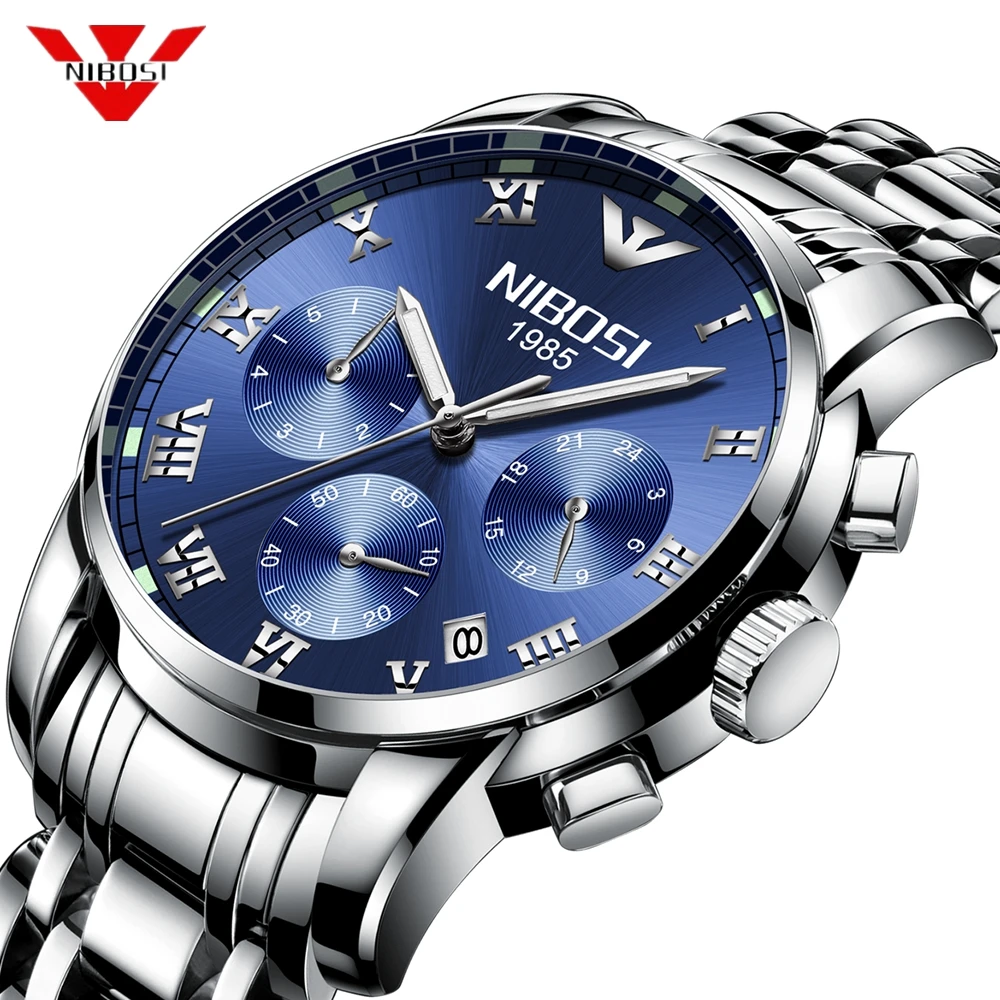2021 Reloje NIBOSI Top Luxury Brand Quartz Watch Men Waterproof Casual Quartz Watch Stainless Steel Clock Male Relogio Masculino
2021 Reloje NIBOSI Top Luxury Brand Quartz Watch Men Waterproof Casual Quartz Watch Stainless Steel Clock Male Relogio Masculino