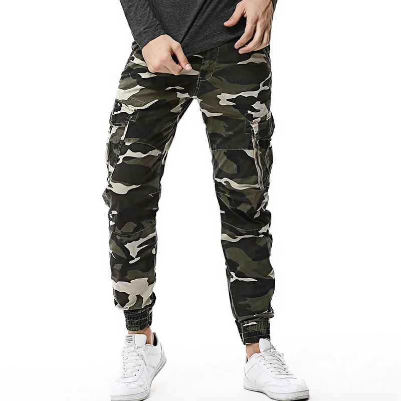 Men Cargo Pants Cotton Camouflage Camo Trousers Ankle Banded Casual Slim Jogger Pants Men Sweatpants Drop Shipping ABZ148
Men Cargo Pants Cotton Camouflage Camo Trousers Ankle Banded Casual Slim Jogger Pants Men Sweatpants Drop Shipping ABZ148