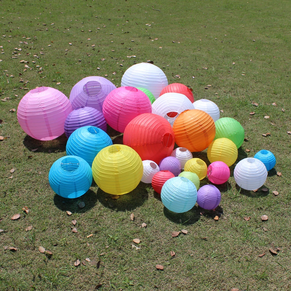10 Pieces 6-16 Inch Colorful Paper Lantern For Wedding,Baby Shower and Birthday Party Decoration Hanging Paper Ball Lantern
10 Pieces 6-16 Inch Colorful Paper Lantern For Wedding,Baby Shower and Birthday Party Decoration Hanging Paper Ball Lantern