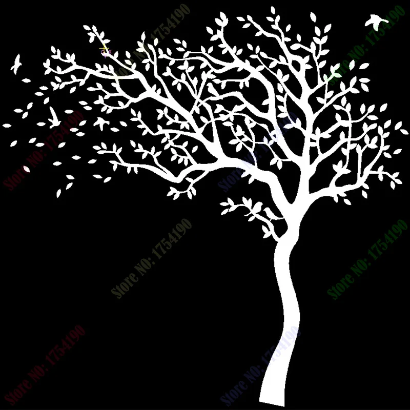 Huge White Tree Wall Decal Nursery Tree and Birds Wall Art Baby Kids Room Wall Sticker Nature Wall Decor 213X210CM
Huge White Tree Wall Decal Nursery Tree and Birds Wall Art Baby Kids Room Wall Sticker Nature Wall Decor 213X210CM
