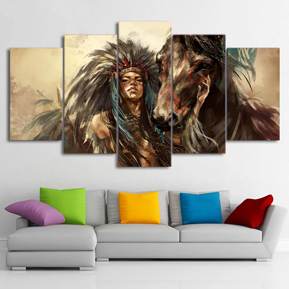 Modern 5 Piece Canvas Painting Wolf and Man Wall Art The Picture For Home Decoration Animal Print For Wall Decor Artwork Framed
Modern 5 Piece Canvas Painting Wolf and Man Wall Art The Picture For Home Decoration Animal Print For Wall Decor Artwork Framed
