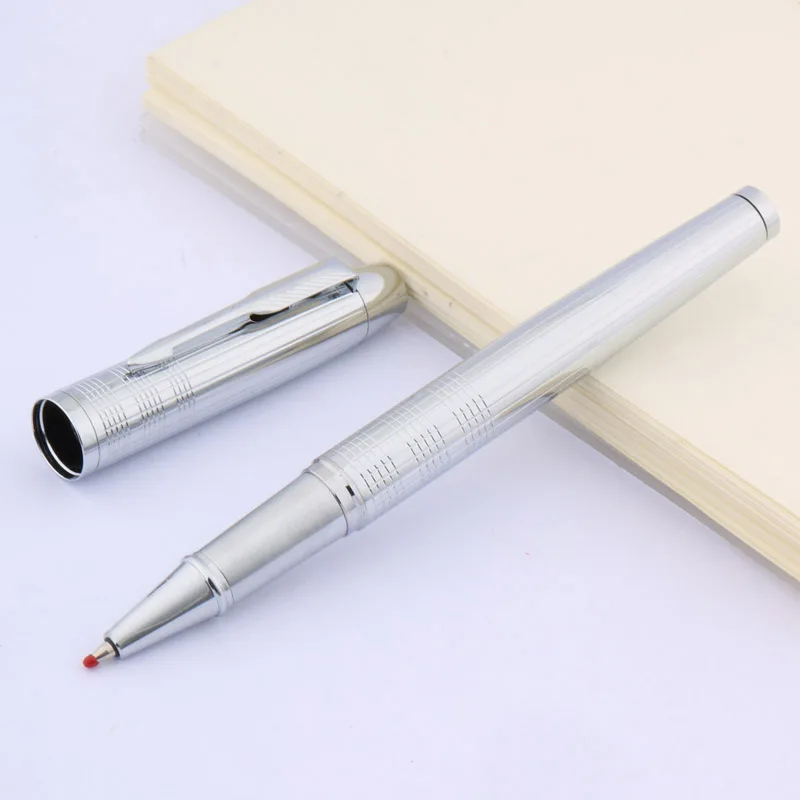 metal Stainless Rollerball Pen With new Silver Arrow Clip Trim Stationery Student Office school supplies
metal Stainless Rollerball Pen With new Silver Arrow Clip Trim Stationery Student Office school supplies