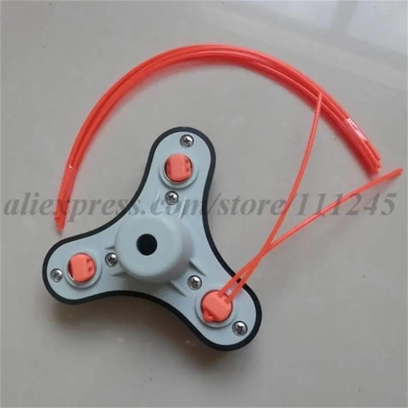 UNIVERSAL TRIANGLE TRIMMER HEAD W/ 6PCS 29CM SQURE PRE-CUT NYLON LINE FOR MOST GAS S BRUSH CUTTER PARTS
UNIVERSAL TRIANGLE TRIMMER HEAD W/ 6PCS 29CM SQURE PRE-CUT NYLON LINE FOR MOST GAS S BRUSH CUTTER PARTS