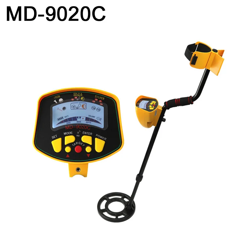 MD-9020C Backlight Treasure Hunter Metal Detector Underground Gold Detect High Sensitivity LCD Display
MD-9020C Backlight Treasure Hunter Metal Detector Underground Gold Detect High Sensitivity LCD Display