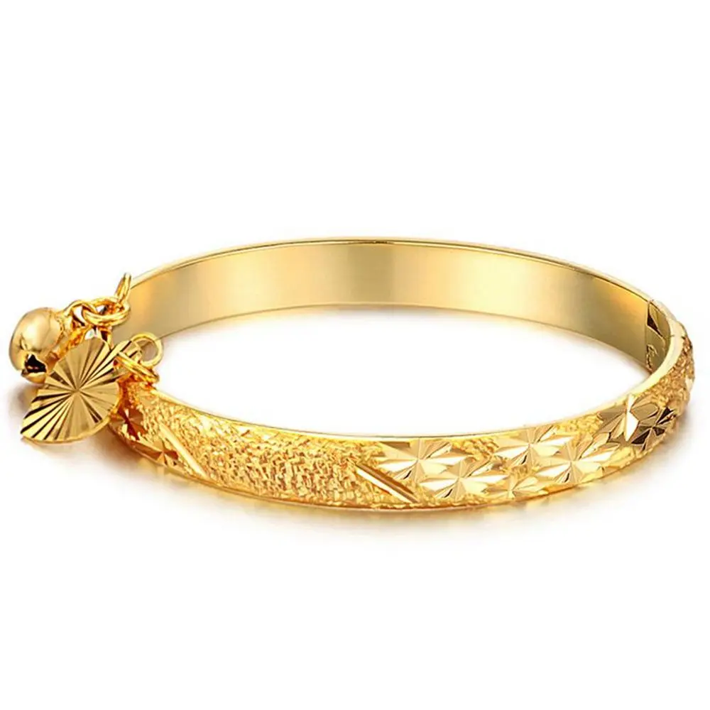 Baby Bangle Lovely Solid Yellow Gold Filled Children Openable Carved Bracelet Diameter 4.2cm Birthday Gift
Baby Bangle Lovely Solid Yellow Gold Filled Children Openable Carved Bracelet Diameter 4.2cm Birthday Gift